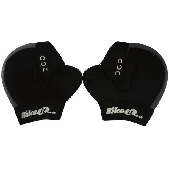 Bike It Boxer Bar Muffs Black Grey Neo Boxer Bar Muffs Black Grey Neo