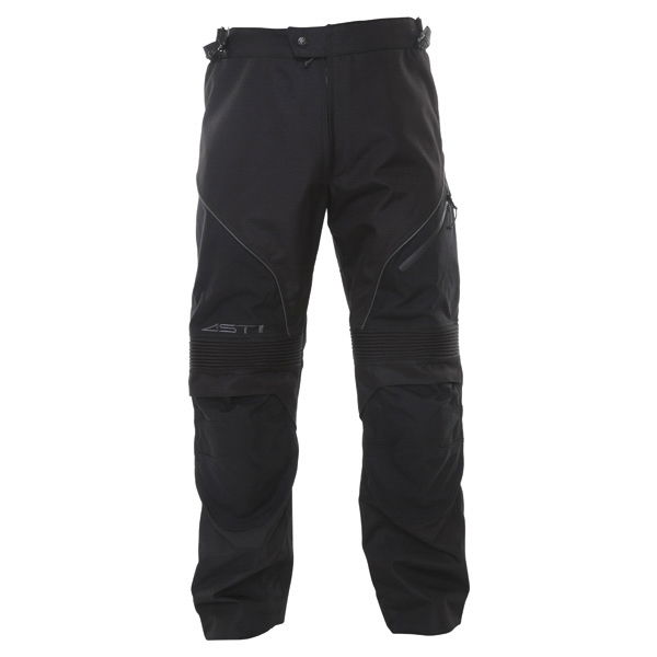 Alpinestars Ast-1 2014 Mens Black Textile Motorcycle Pants Front