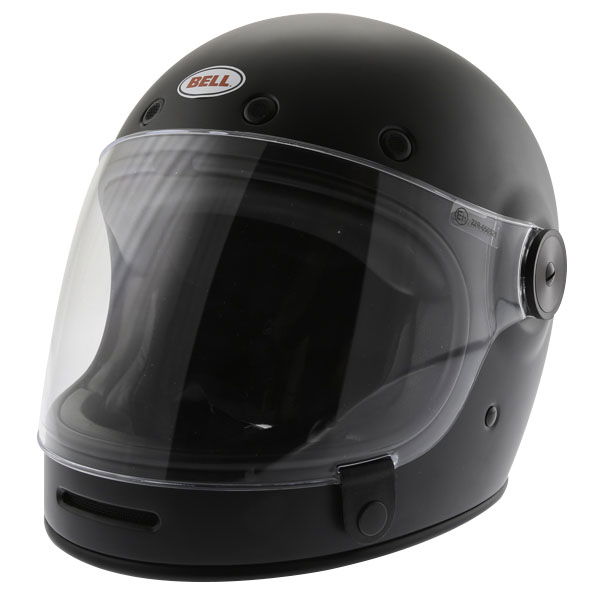 Bell Bullit Matt Black Full Face Motorcycle Helmet Front Left