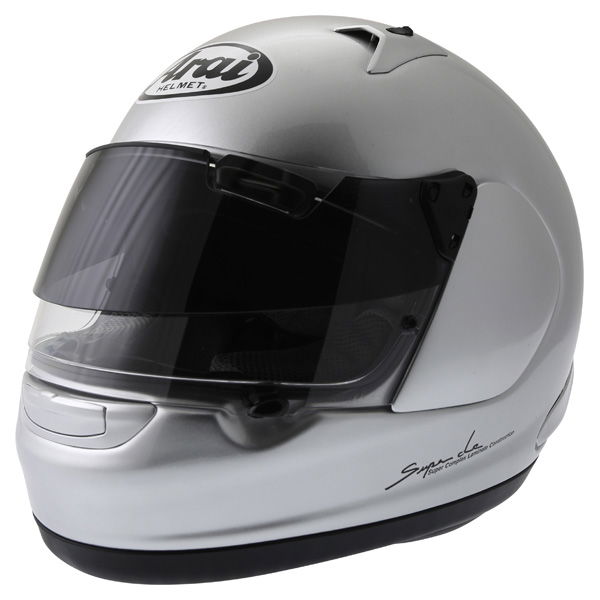 Arai Quantum ST Pro Alu Silver Full Face Motorcycle Helmet Front Left