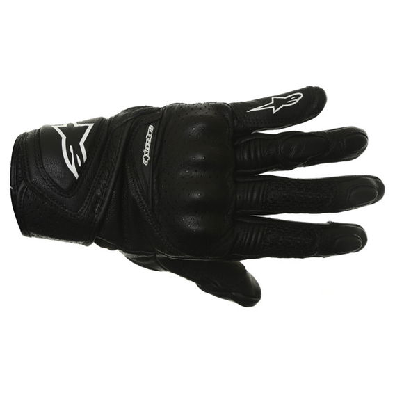 Alpinestars Stella Baika Ladies Black Motorcycle Gloves Back