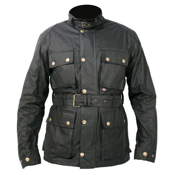 Frank Thomas Tmaster Mens Wax Jacket Black | J&S Accessories