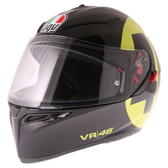 AGV K3 SV Bollo 46 Full Face Motorcycle Helmet Front Left
