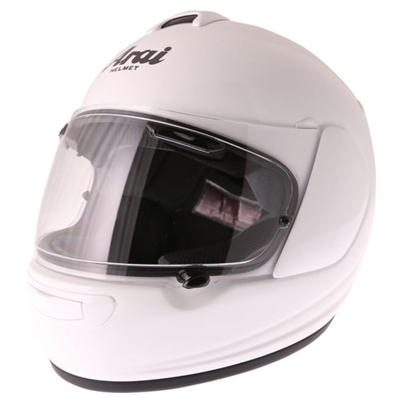 Arai Axces III Diamond White Full Face Motorcycle Helmet Front Left