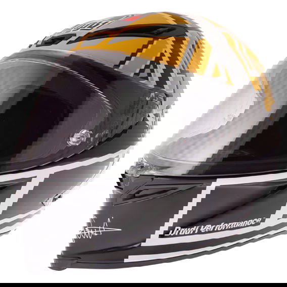 AGV Corsa-R Valentino Rossi Goodwood Full Face Motorcycle Helmet Front Left