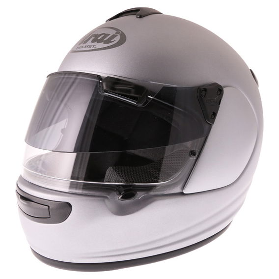 Arai Chaser-V Pro Tour Frost Grey Full Face Motorcycle Helmet Front Left