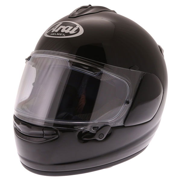 Arai Chaser-X Diamond Black Full Face Motorcycle Helmet Front Left