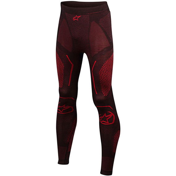 Alpinestars Ride Tech Bottom Summer Black Red Size: M-L