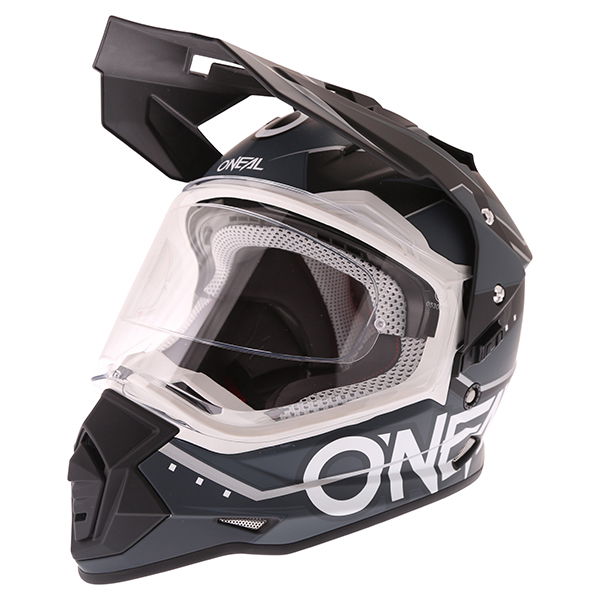Oneal Sierra II Slingshot Black Adventure Motorcycle Helmet Front Left