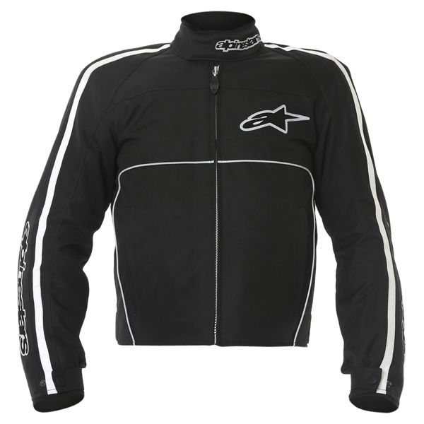 Alpinestars T-Dyno Mens Black Textile Motorcycle Jacket Front