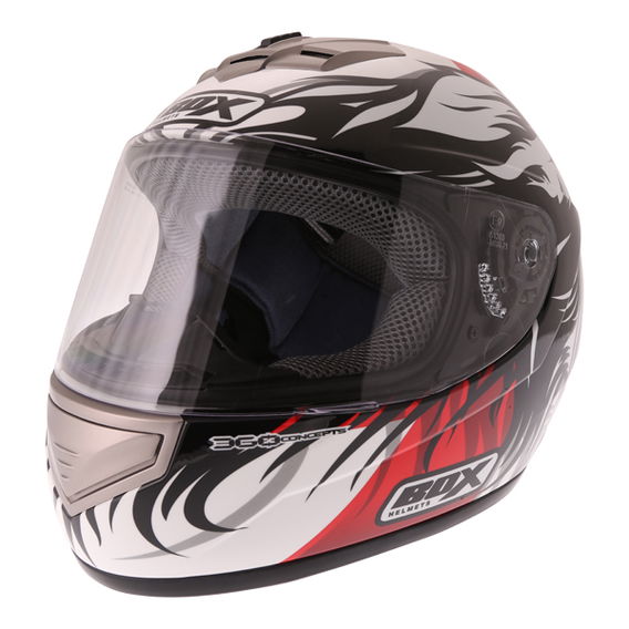 Box BX-1 Red Lion Helmet Front Left