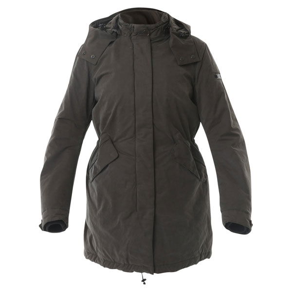 IXS Ladies Khaki Motorcycle Parka Front