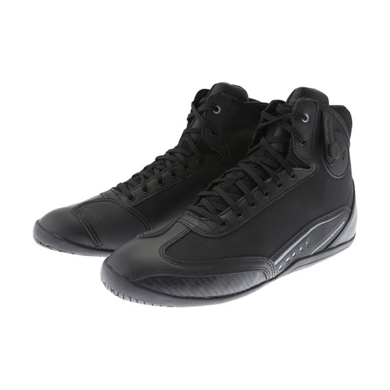 Alpinestars AST-1 Drystar Black Grey Motorcycle Shoes Pair