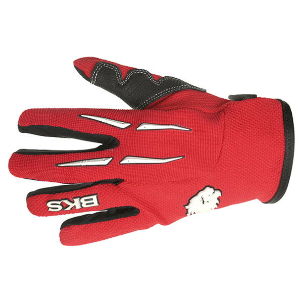 BKS Freestyle Kids MX Red Glove Back