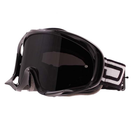 Dirty Dog MX Outrigger Smoke Black Goggles Front Left