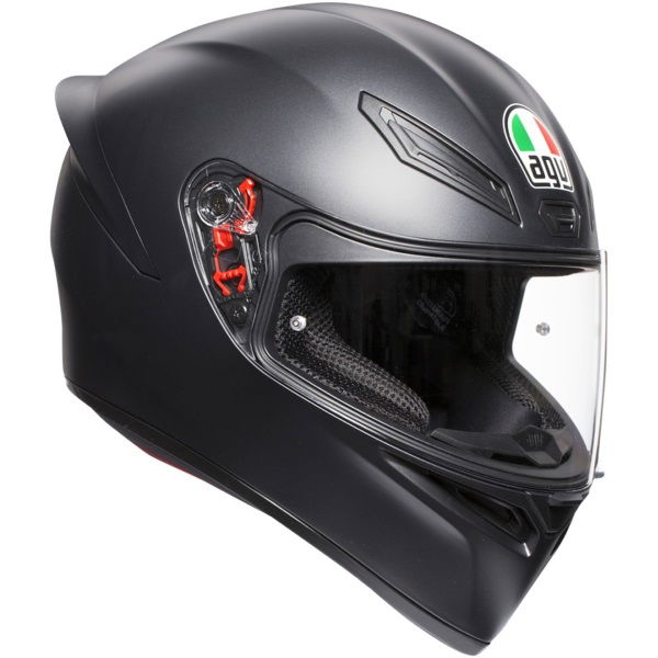 AGV K1 Matt Black Full Face Motorcycle Helmet Front Right