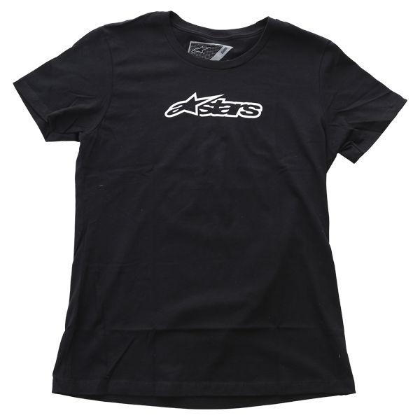 Alpinestars Womens Blaze Ladies Black T-Shirt Front