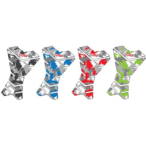 Bike It Blue Camo Urban Tank Pad