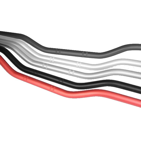 Bike It Low Unbraced Red Handlebars