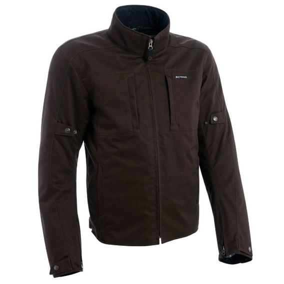 Bering Brody Brown Textile Motorcycle Jacket Front