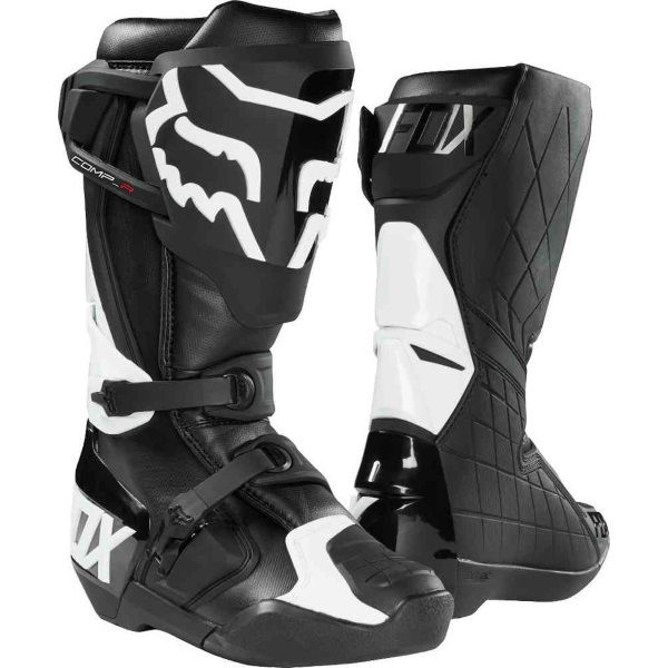 Fox Comp R Black Motocross Boots