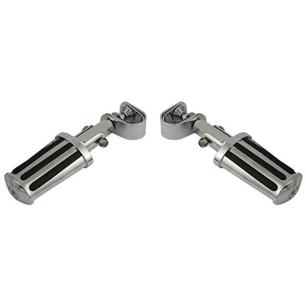 Bike It Universal Rail Chrome Footrest