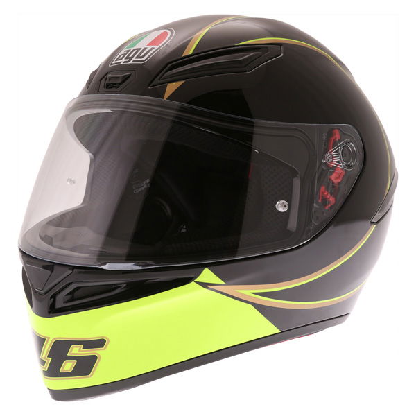 AGV K1 Gothic 46 Full Face Motorcycle Helmet Front Left