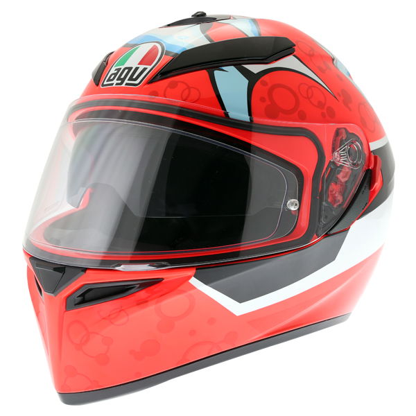 AGV K3 SV Attack Full Face Motorcycle Helmet Front Left