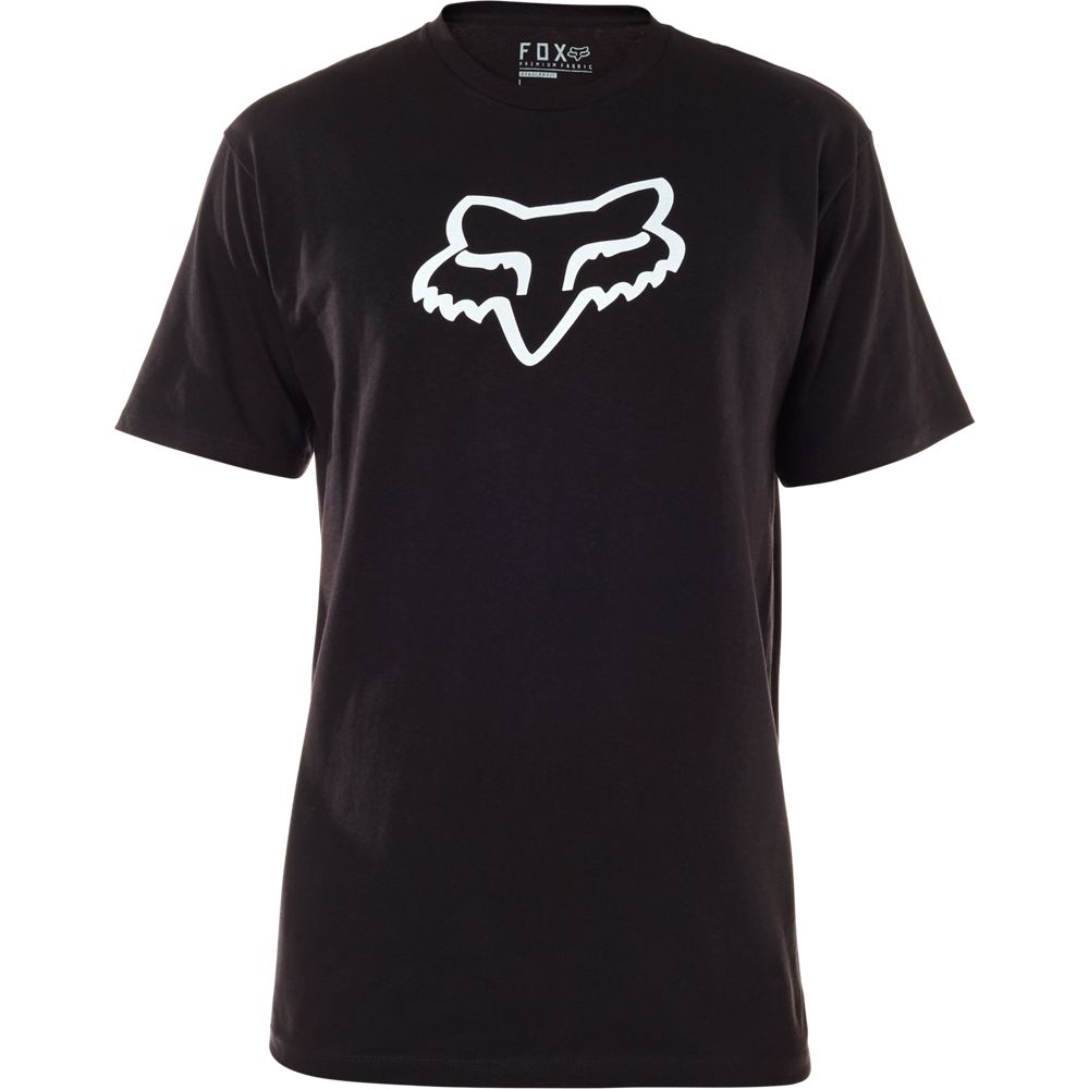 Fox Legacy Fox Head SS Tee Black Mens - S