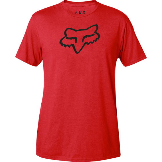 Fox Dark Red Legacy Fox Head T-Shirt Front