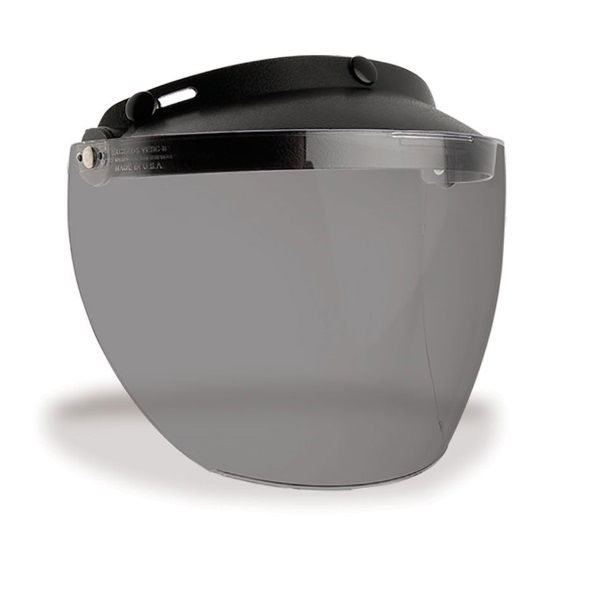 Bell Custom 500 Mxl 3-Snap Flip Smoke Visor