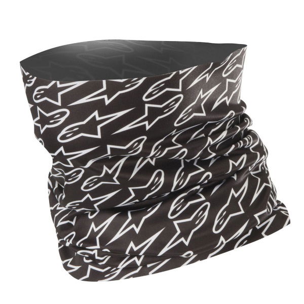 Alpinestars Black White Neck Tube