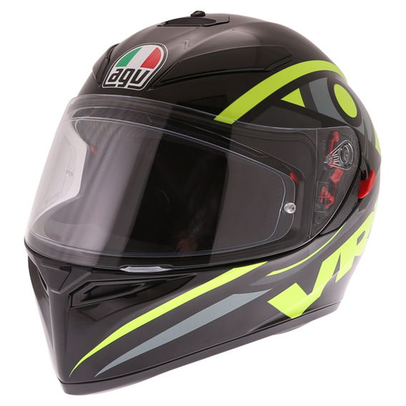 AGV K3 SV Solun 46 Full Face Motorcycle Helmet Front Left