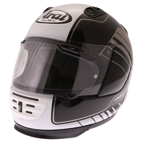 Arai Rebel Street White Full Face Motorcycle Helmet Front Left