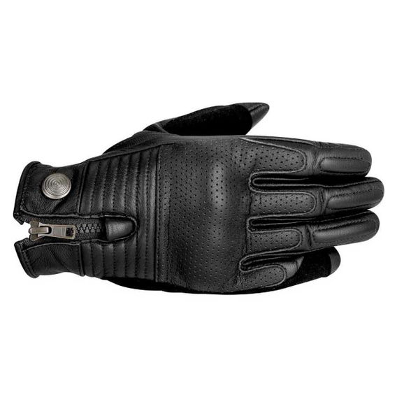 Alpinestars Rayburn Black Motorcycle Gloves Back