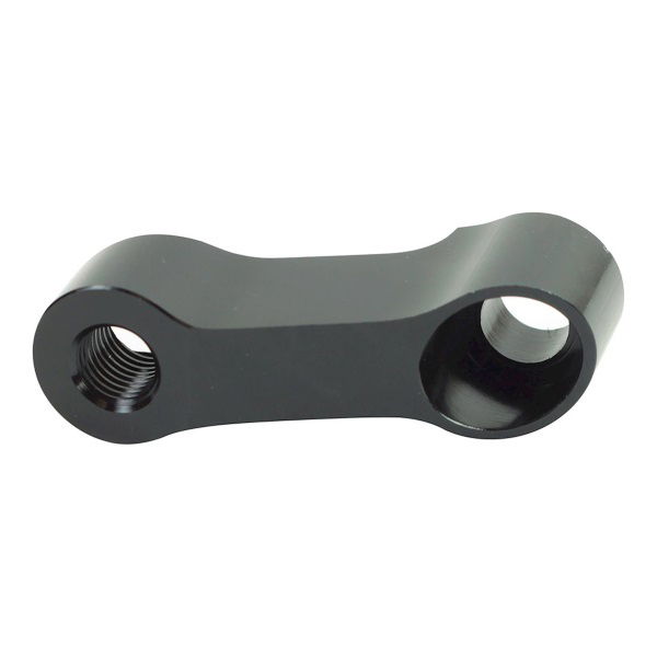 Bike It Black Handle Motorcycle Mirror Extension Mount