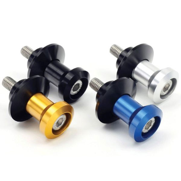 Biketek Black 8mm Swing Arm Spools
