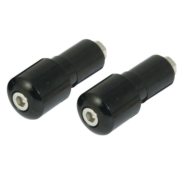 Bike It Slim Black 13mm Bar End Weights