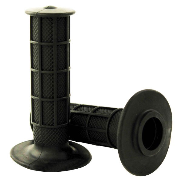 Bike It Pair Black Motocross Grips