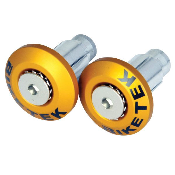 Bike It Gold Flush Dual Bar End Fitment