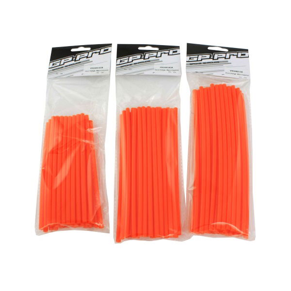 Bike It Gp Pro 21cm Orange Spoke Shrouds