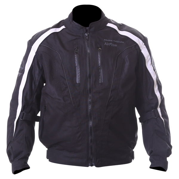 Frank Thomas Mesh Jacket Black White | J&S Accessories