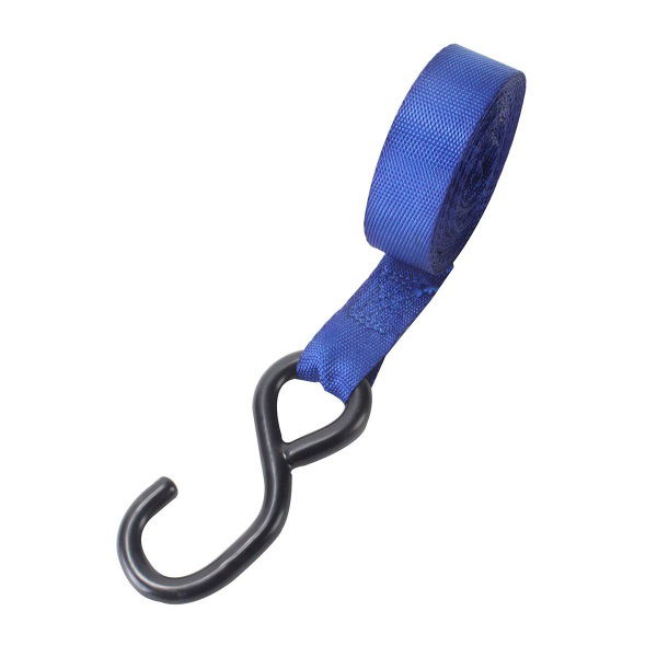 Bike It Blue Strap Ratchet Tiedown S Hooks