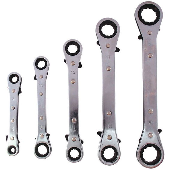 Bike It 5pc Ratchet Spanner Set