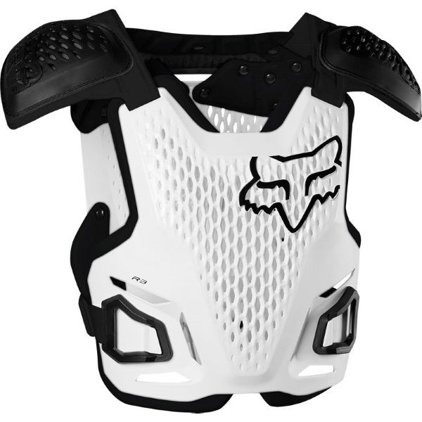 Fox R3 White MX Body Armour