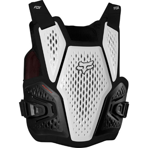 Fox Raceframe Impact SB CE White MX Body Armour