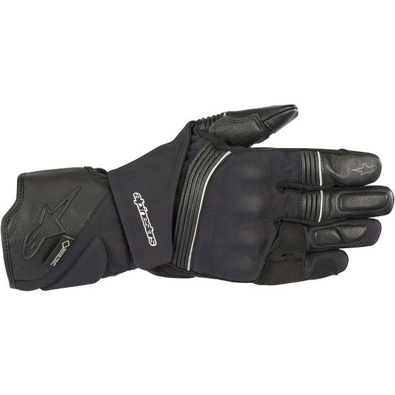 Alpinestars Jet Road V2 GoreTex Black Motorcycle Gloves Back