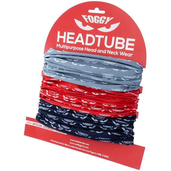 Bike It Foggy Headtube Triple Pack Black Grey Red One size