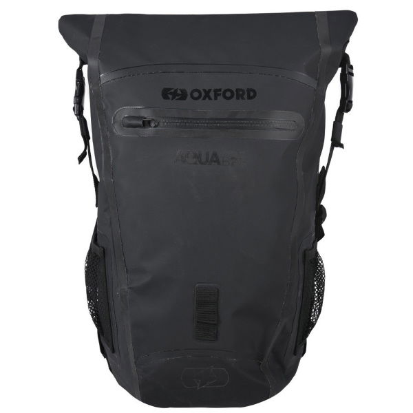 oxford leather backpack