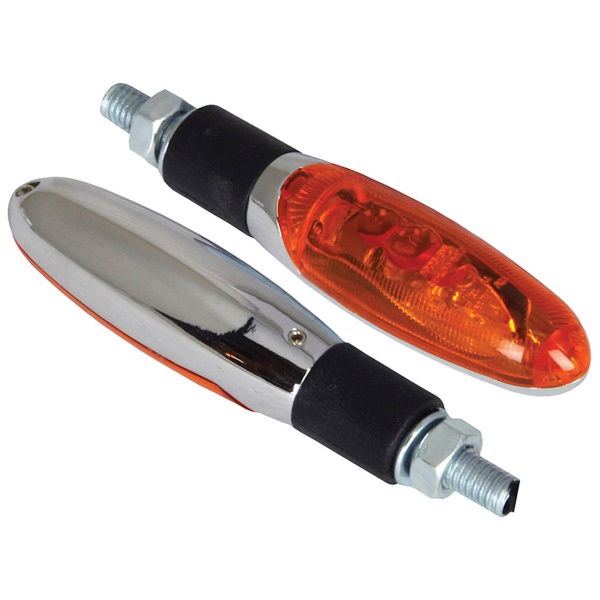 Bike It Torch Chrome Motorcycle Indicators